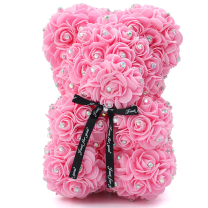 Diamond Rose Bear