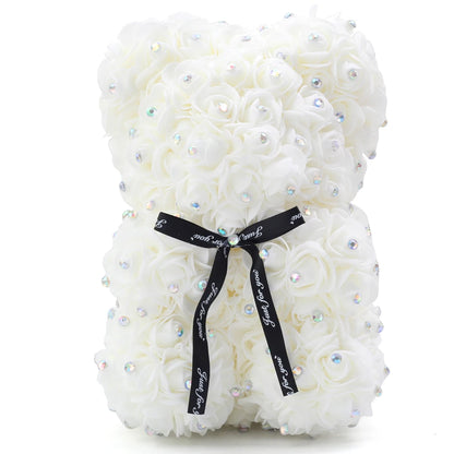 Diamond Rose Bear